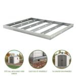 Metal Foundation Kit for 8' x 10' Sheds - Image 15