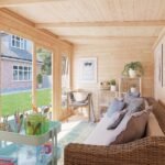 BillyOh Log Cabin Summerhouse Garden Office Studio Summer House Modern Pent Carmen Outdoor Room 12 x 8 - Image 7