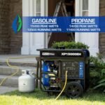 DuroMax XP13000EH Dual Fuel Portable Generator 13000 Watt Gas - Image 4
