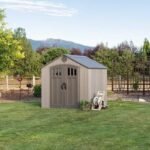 Lifetime 8 Ft. x 7.5 Ft. Outdoor Storage Shed - Image 61
