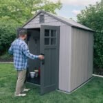 Lifetime 7-ft x 7-ft Architect Series Outdoor Storage Shed - Image 68