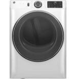GE – 7.8 Cu. Ft. Stackable Smart Electric Dryer with Steam – White