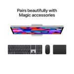 Apple – Studio Display – Standard glass – Tilt-adjustable stand – Silver - Image 7