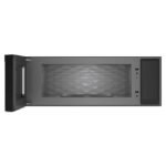 Whirlpool – 1.1 Cu. Ft. Over the Range Microwave with Sensor Cooking and 1800-Watts Cooking Power – Black Stainless Steel - Image 2
