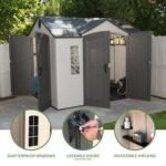 Lifetime 10 Ft. x 8 Ft. Outdoor Storage Shed - Image 4