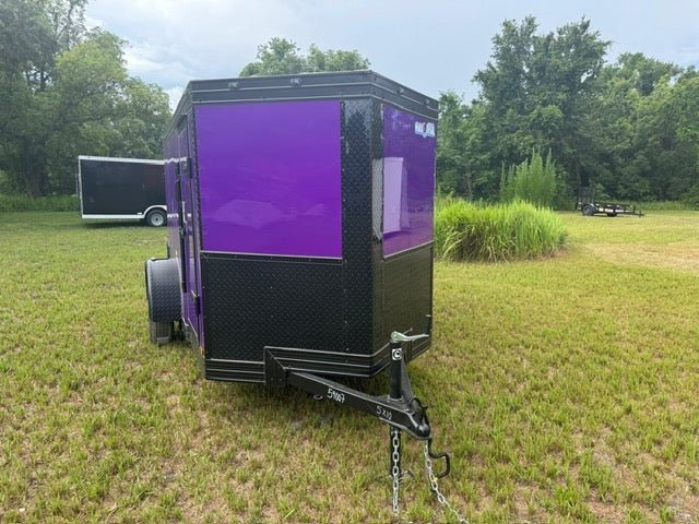 90071.jpg 2025 5X10SA ENCLOSED CARGO TRAILER 60” 9007 - Image 1
