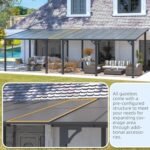 Aecojoy 14×12 ft Aluminum Pergola with Canopy - Image 7