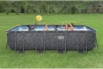 Bestway APX 365 18′ x 9′ x 52″ Rectangular Above Ground Swimming Pool - Image 7