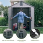 Lifetime 7-ft x 7-ft Architect Series Outdoor Storage Shed - Image 3