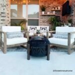 SUNJOY 31 Inch Black Wood Burning Steel Fire Pit with Spark Screen - Image 2