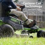 Greenworks 60V 42″ Cordless Battery CrossoverT Riding Lawn Mower - Image 3