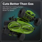 Greenworks 60V 42″ Cordless Battery CrossoverT Riding Lawn Mower - Image 2