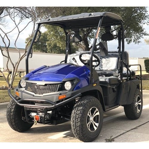 AYW-0018.1.jpg 400cc GVX Gas Golf Cart UTV 4×4 With Rear Flip Seat Street Legal Light Package All Wheel Drive - Image 1