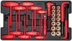 Wiha 32800 Insulated Tool Set with Screwdrivers, Nut Drivers, Pliers, Cutters, Ruler, Knife and Sockets in Rolling Tool Case, 10,000 Volt Tested and 1000 Volt Rated, 80-Piece Set - Image 2
