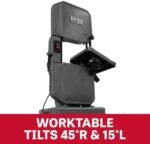JET 14-Inch Metal/Wood Bandsaw, 1 HP, 115/230V 1Ph (Model J-8201K) - Image 3