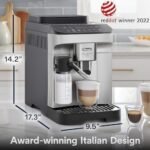 De’Longhi Magnifica Evo Automatic Espresso & Coffee Machine with Auto Milk Frother, Built-in Grinder & Auto-Clean Function – For Latte, Cappuccino, Americano, Iced Coffee, ECAM29084SB , Silver - Image 7