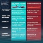 Reel Yaks Raptor Modular Fishing Kayak – 9.5ft Lightweight Sit On Top Kayak for Adults & Youth – Stable & Portable, Ideal Space-Saving Design for Travel – 380lbs Capacity - Image 3