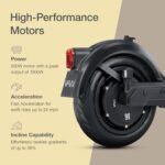 Electric Scooter – VX2 PRO Swiss Engineered Electric Scooters for Adults – 1300W Peak Power 22, 28, 37-Mile Ranges, IPX6 Water Resistant Fast Electric Scooter – 24 Months Support - Image 4