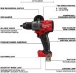 Milwaukee M18 FUEL 18V Lithium-Ion Brushless Cordless Combo Kit with Two 5.0 Ah Batteries, 1 Charger, 2 Tool Bags (7-Tool) - Image 7