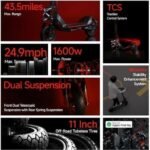 Segway ZT3 Pro Electric Scooter, Up to 24.9 MPH, 43.5-Mile Range, Dual Suspension, Flash Charge, 1600W Peak Motor, Off-Road Scooter for Adults UL Certified (UL2272/2271) - Image 3