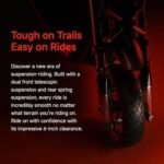 Segway ZT3 Pro Electric Scooter, Up to 24.9 MPH, 43.5-Mile Range, Dual Suspension, Flash Charge, 1600W Peak Motor, Off-Road Scooter for Adults UL Certified (UL2272/2271) - Image 7