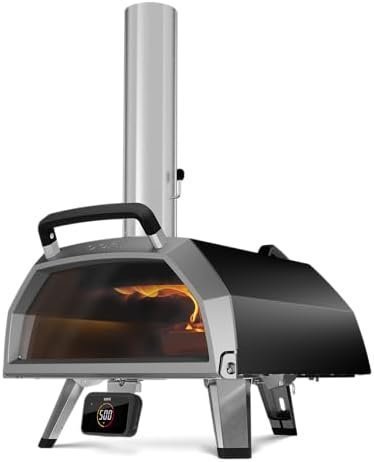 B0DLH28V1D-0-1756324239832.jpg Ooni Karu 2 Pro Multi-Fuel Pizza Oven – Wood and Gas Outdoor Pizza Oven with Pizza Stone & Integrated Thermometer, Pizza Oven Outdoor, Dual Fuel 16 Inch Pizza Maker, Outdoor Cooking Grill - Image 1
