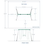 Big Brutus Heavy-Duty Metal A-Frame Swing Set - Image 2