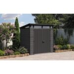 7x 7 Cortina Heavy Duty Plastic Pent Shed - Image 4
