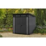 7x 7 Cortina Heavy Duty Plastic Pent Shed - Image 6