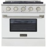 Kucht 30 Gas Range in Titanium - Image 3