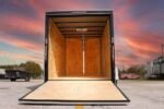 Small Black Enclosed Trailer - Image 33