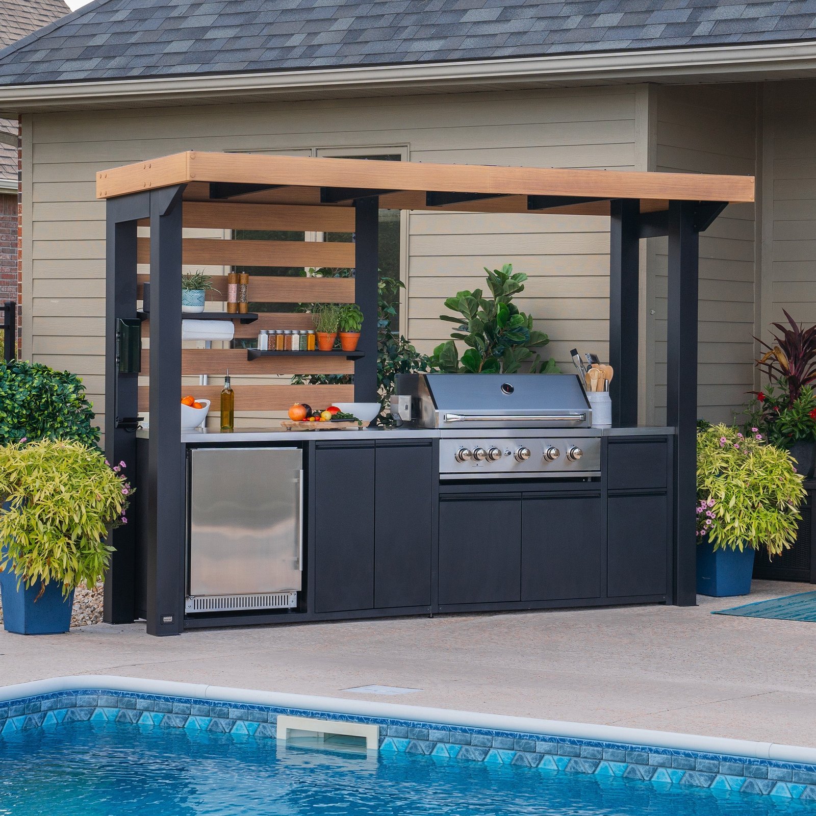 FusionFlameHero.jpg Fusion Flame Outdoor Kitchen - Image 1