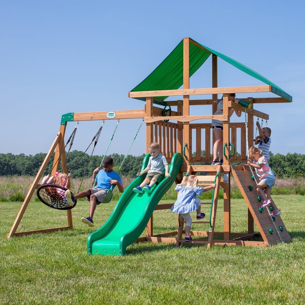 Grayson-Peak-Main-Image-1.jpg Backyard Discovery Grayson Peak Swing Set - Image 1