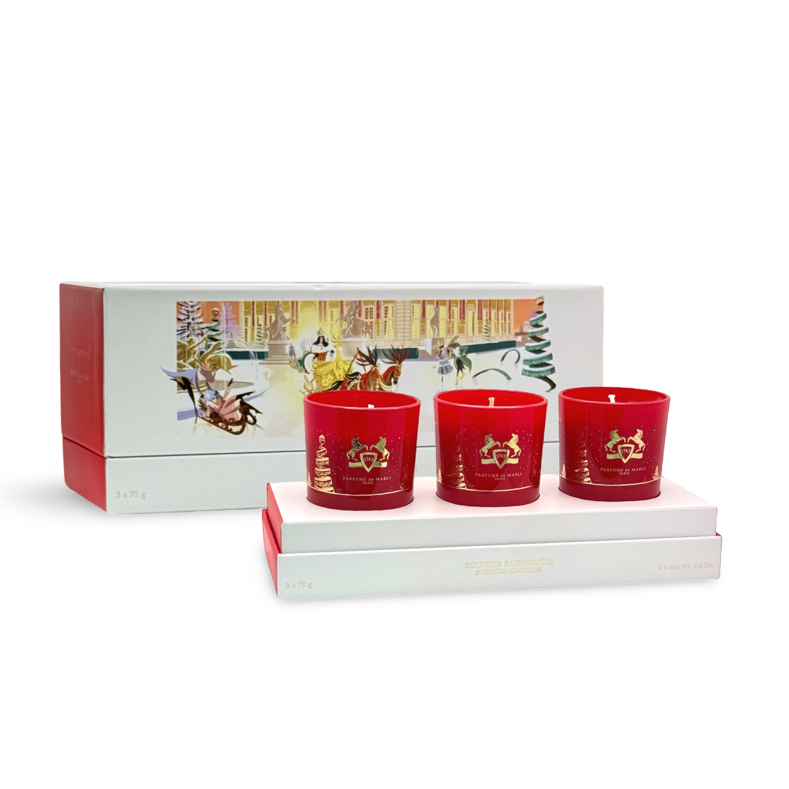 IMG-5579.png Festive Spiced Delight Candles by Parfums de Marly 3pcs - Image 1