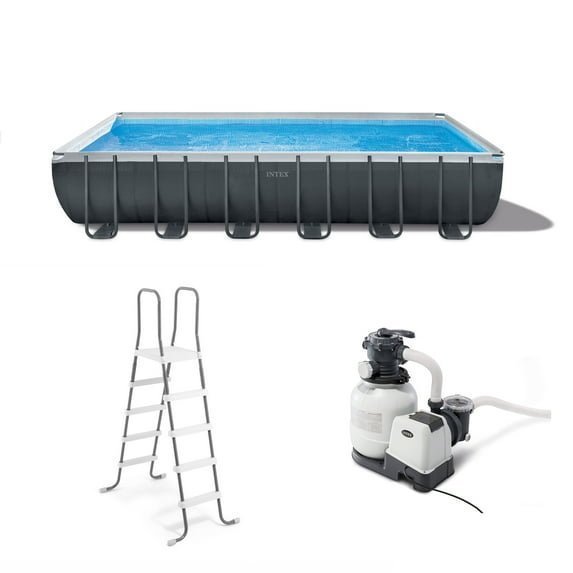 Intex-24-x-12-x-52-Ultra-XTR-Rectangular-Frame-Swimming-Pool-Set-Pump_f2d36e2a-8a05-4380-aa05-95765694e159_1.a2e998c37d0becf2bad4e59e43e6af73.jpg Intex 24′ x 12′ x 52″ Ultra XTR Rectangular Frame Swimming Pool Set + Pump - Image 1