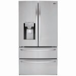 LG 28 Cu. ft. Smart Wi-Fi Enabled French Door Refrigerator, Stainless Steel (LMXS28626S) - Image 2