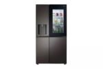 LG LRSOS2706D 27 Cu. Ft. Black Stainless Steel Side-by-Side Smart Refrigerator - Image 2