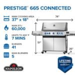 Napoleon Prestige 665 Connected, Gas Grill with Infrared Side and Rear Burner - Image 6
