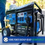 DuroMax XP13000HXT 13,000 Watt Electric Start Tri-Fuel Portable Generator w/ CO Alert - Image 4