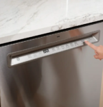 GE – 24″ Front Control Built-In Tub Dishwasher with 3rd Rack, Sanitize Cycle and 47 dBA – Stainless Steel - Image 5