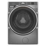 Whirlpool – 5.0 Cu. Ft. High Efficiency Smart Front Load Washer with FreshFlow Vent System – Silver
