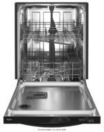 Whirlpool – 24 inch Top Control Built-In Stainless Steel Tub Dishwasher with Large Capacity Tall Top Rack and 50 dBA – Black - Image 6