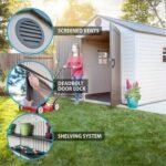 Lifetime 8 Ft. x 15 Ft. Outdoor Storage Shed - Image 4