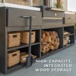 Timber Rock Outdoor Cook Station with Argentine Grill - Image 11