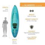 Lifetime Triton 100 Sit-On-Top Kayak (Paddle Included) - Image 2