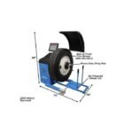 Atlas WBT210 Computer Truck Wheel Balancer - Image 5