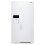 Whirlpool – 25 Cu Ft. Wide Side-by-Side Refrigerator – White