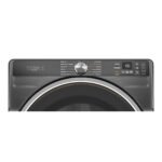 Whirlpool – 7.4 Cu. Ft. Stackable Smart Electric Dryer with Steam and Wrinkle Shield Option – Volcano Black - Image 4