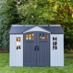 Lifetime 10 Ft. X 8 Ft. Dual Entry Outdoor Storage Shed - Image 8