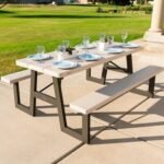 Lifetime 6-Foot W-Frame Folding Picnic Table - Image 29
